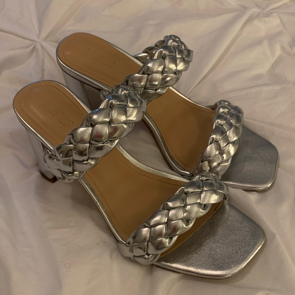 Braided Wedge Sandals